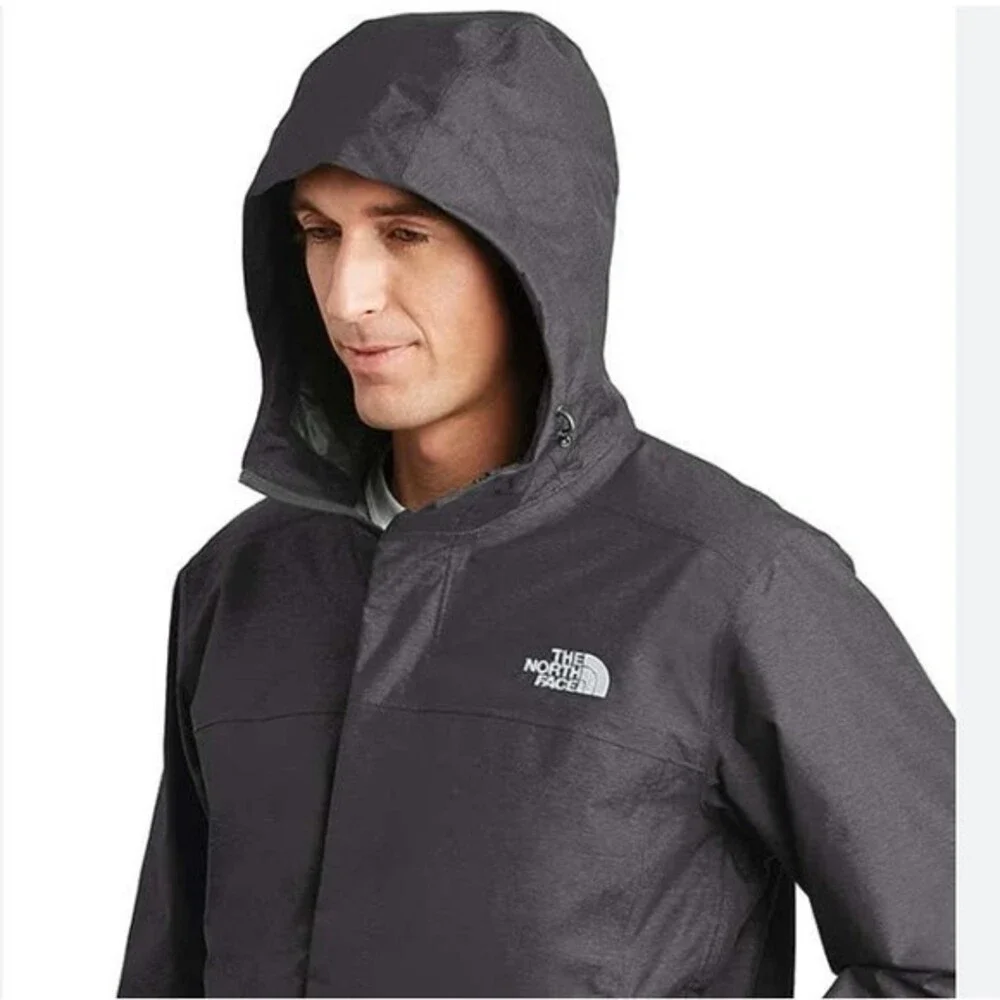 The North Face Blue Zip Up Hooded HyVent Long Sleeve Windbreaker Jacket XS